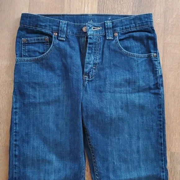 Lee Premium Select Boys Straight Leg Denim‎ Blue Jeans in 16R - Picture 5 of 8